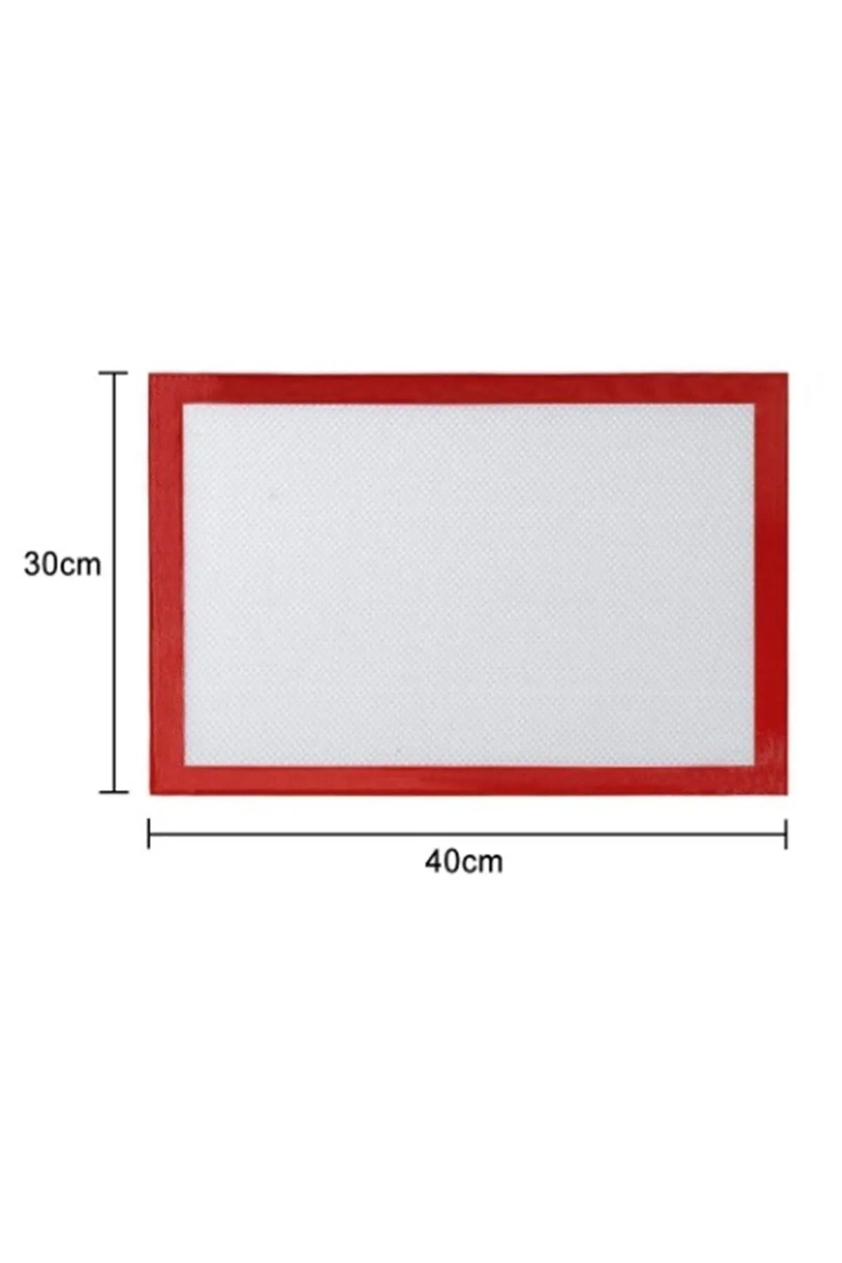 30x40 Fırınlanabilir Yıkanabilir Silpat Kendinden Yağlı Silikon Pişirme Ve Hamur Açma Matı