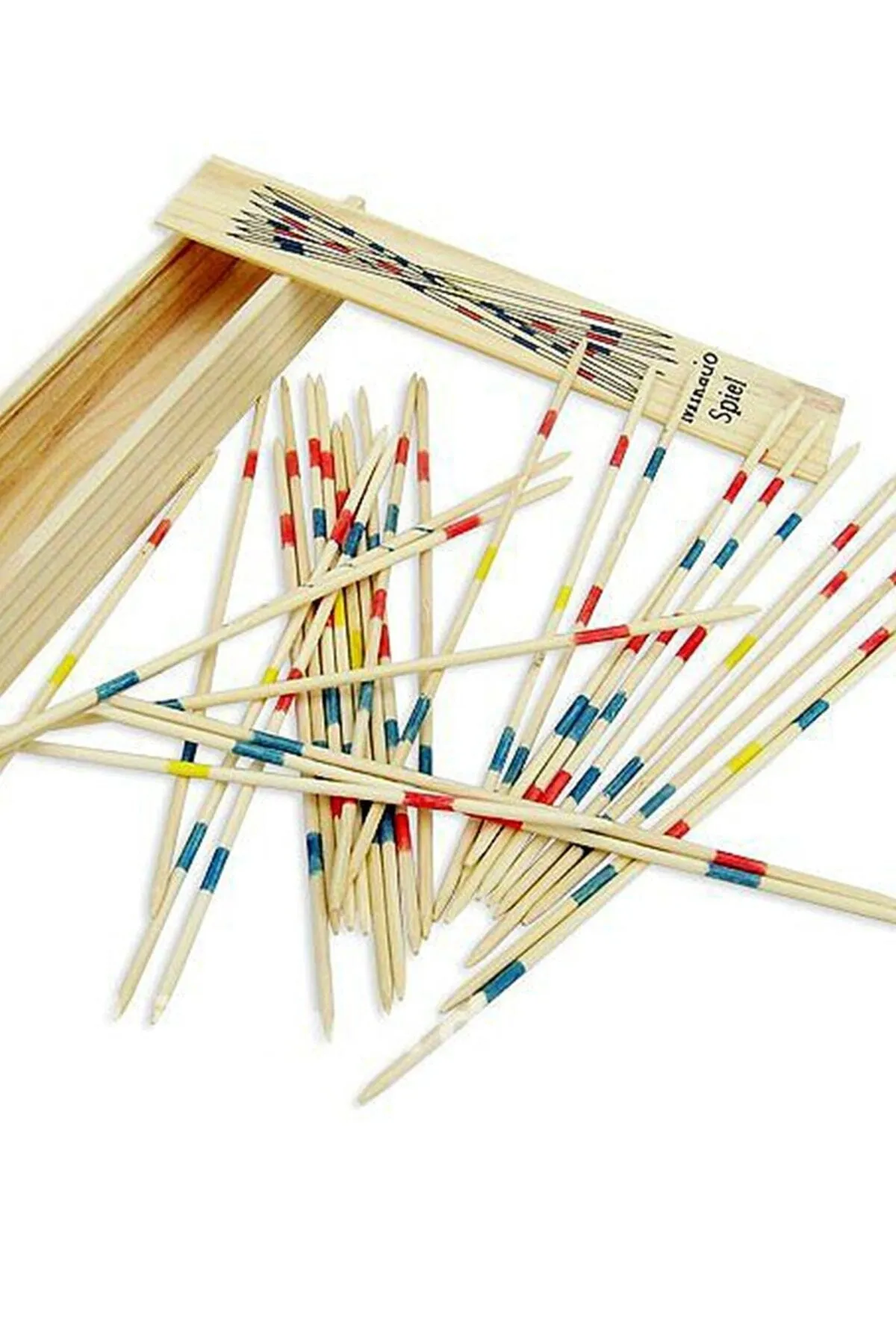 Ahşap Mikado Spiel El Beceri Oyun Çubukları
