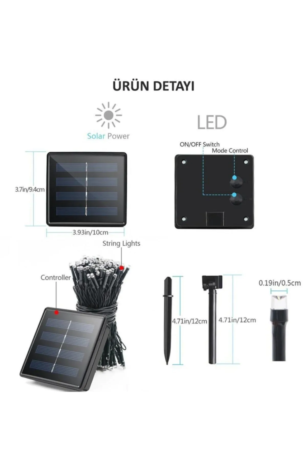 Solar%20Güneş%20Enerjili%20Dış%20Mekan%208%20Modlu%2010%20Metre%20100%20Led%20RGB