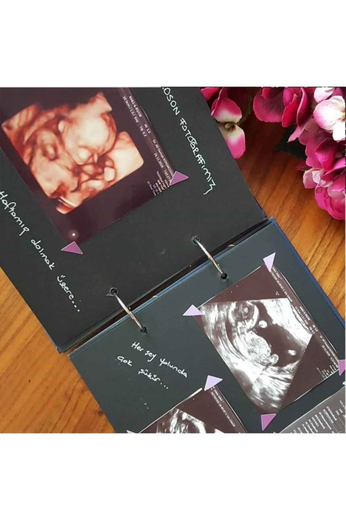 Sinema Klaket Tasarımlı Aile Fotoğraf Albümü