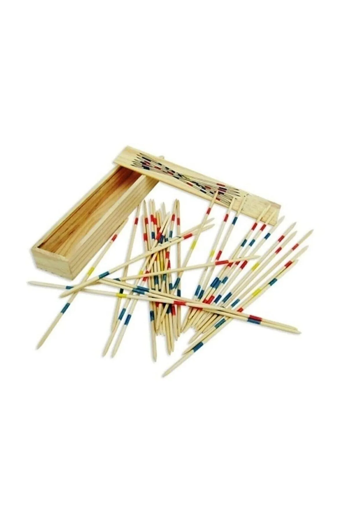 Ahşap Mikado Spiel El Beceri Oyun Çubukları