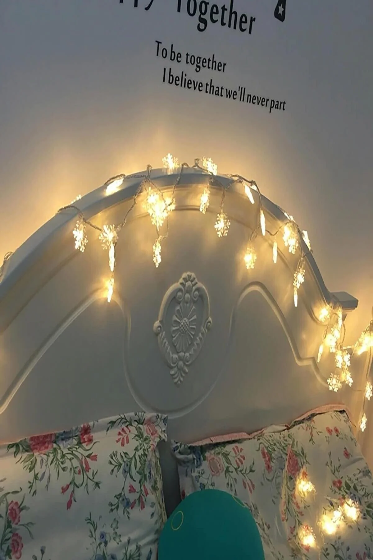 Kar Tanesi Desenli Şerit Led Pilli 5 Metre Günışığı