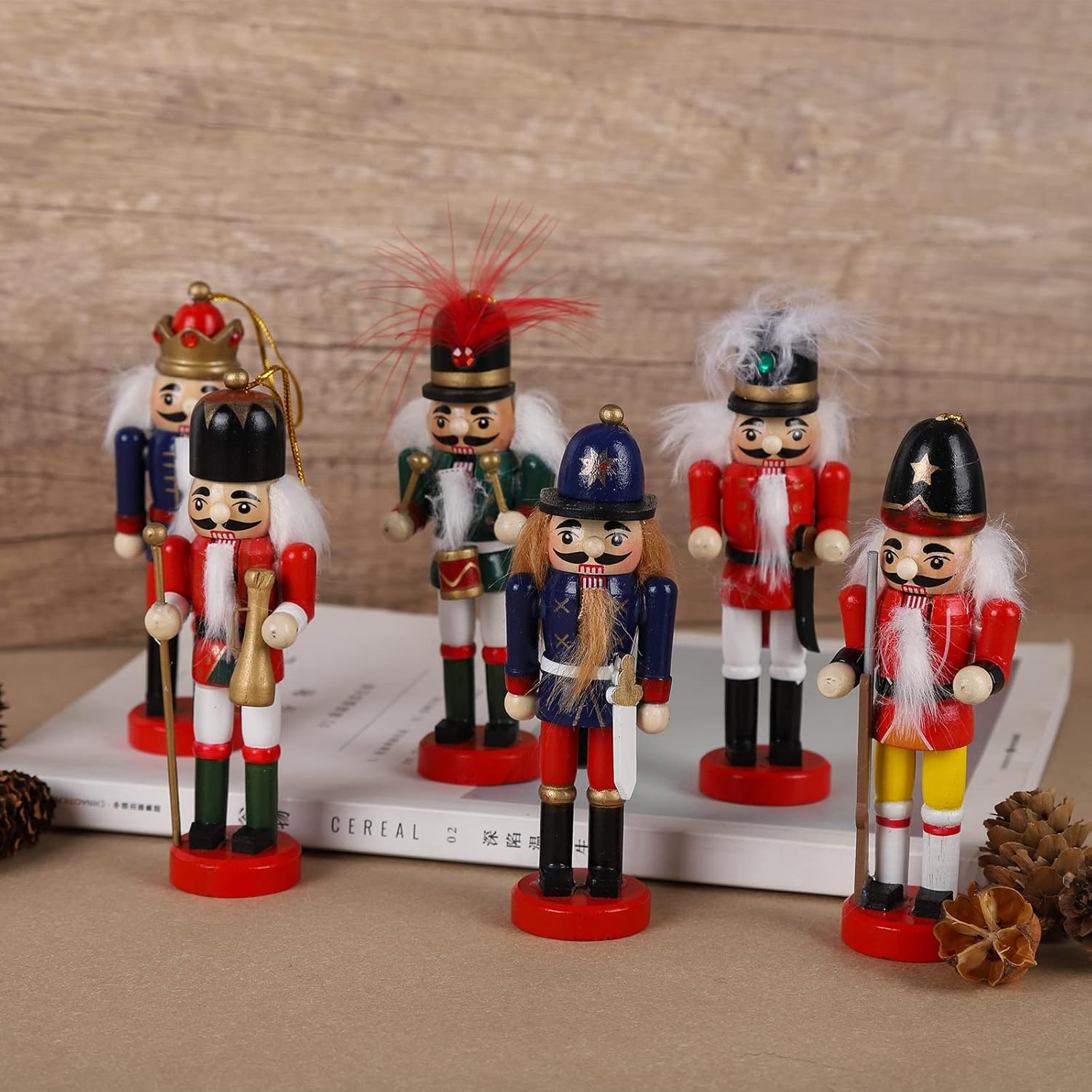 Kurşun Asker 6’lı Set Renkli Nostaljik El Yapımı Hediyelik Süs Eşya