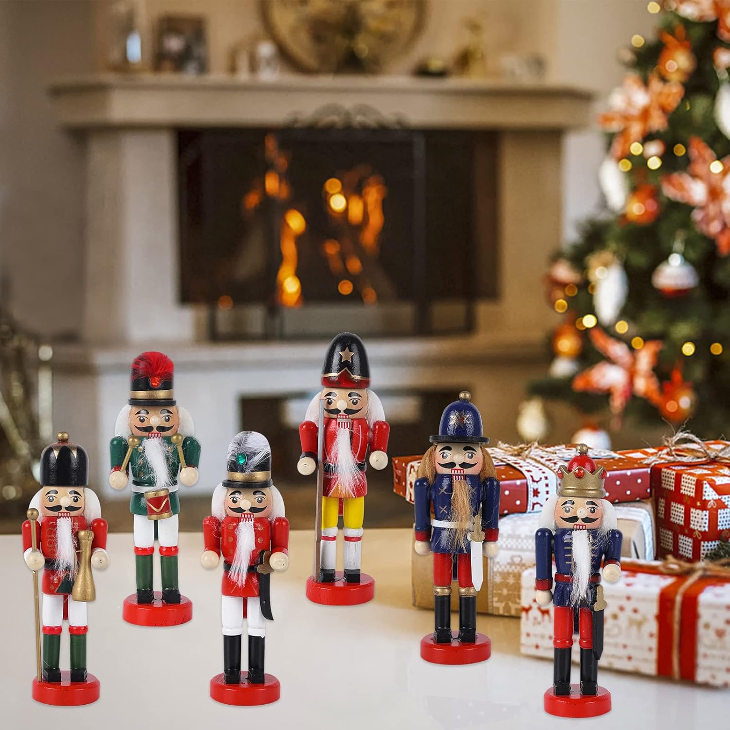 Kurşun Asker 6’lı Set Renkli Nostaljik El Yapımı Hediyelik Süs Eşya