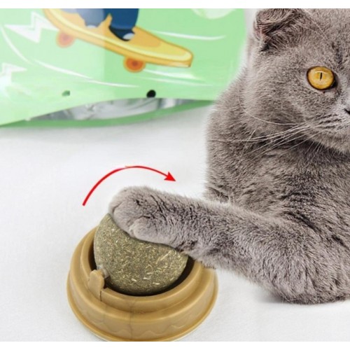 Kedi Nanesi Cat Mint Oyun Topu Catnipli Doğal Yenilebilir Top Oyuncak