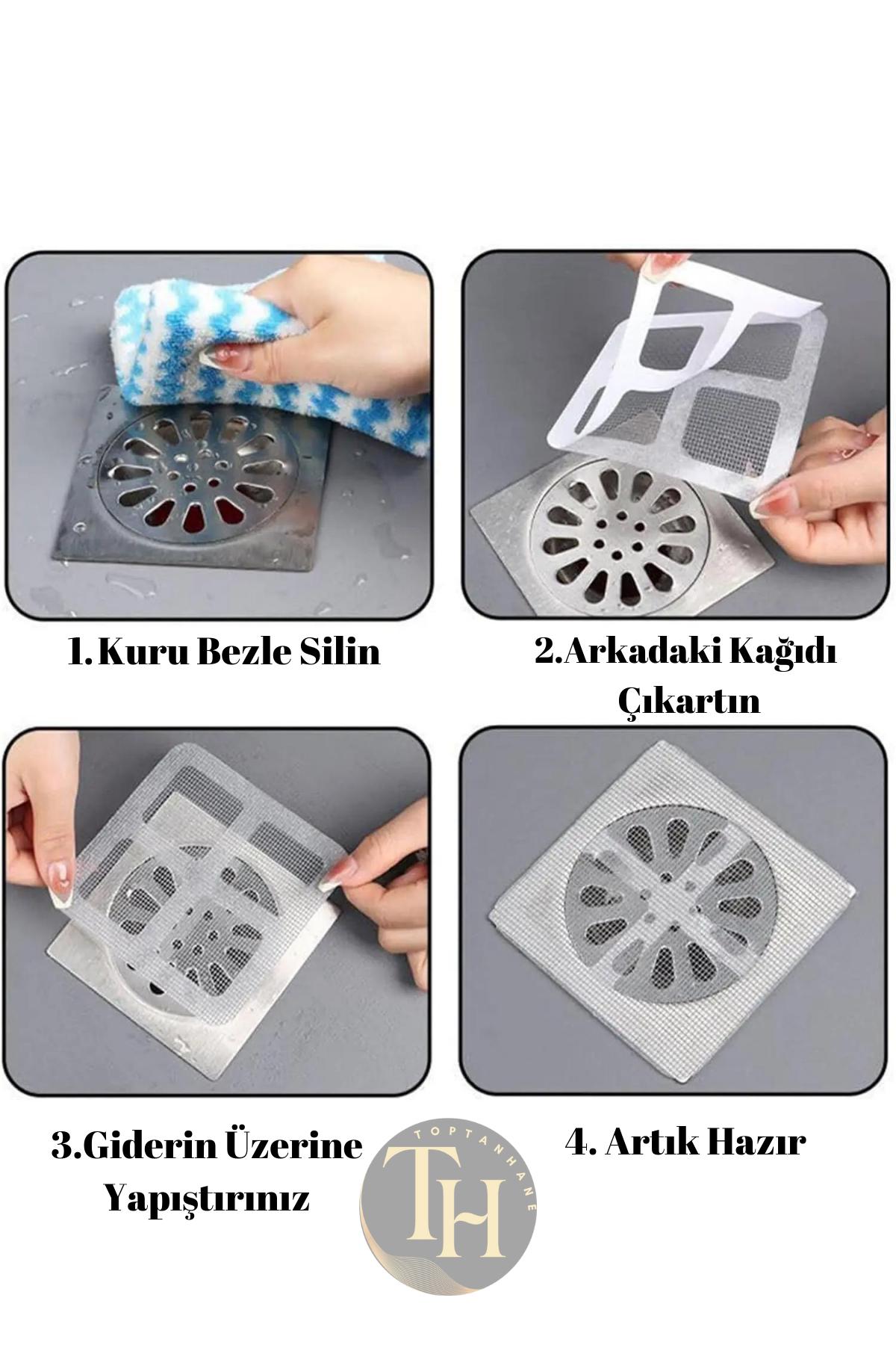 10 lu Banyo Gider Süzgeci, Sineklik Tamir Kiti