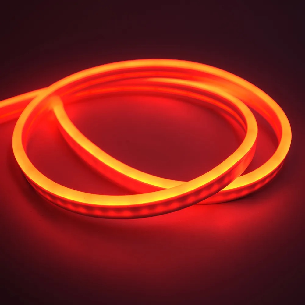 Neon Şerit Led 5 Metre Kırmızı Su Geçirmez