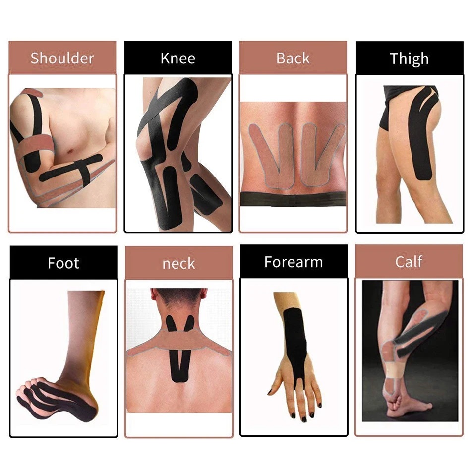 Sporcu Ağrı Bandı Kinesiology Tape 5 Metre