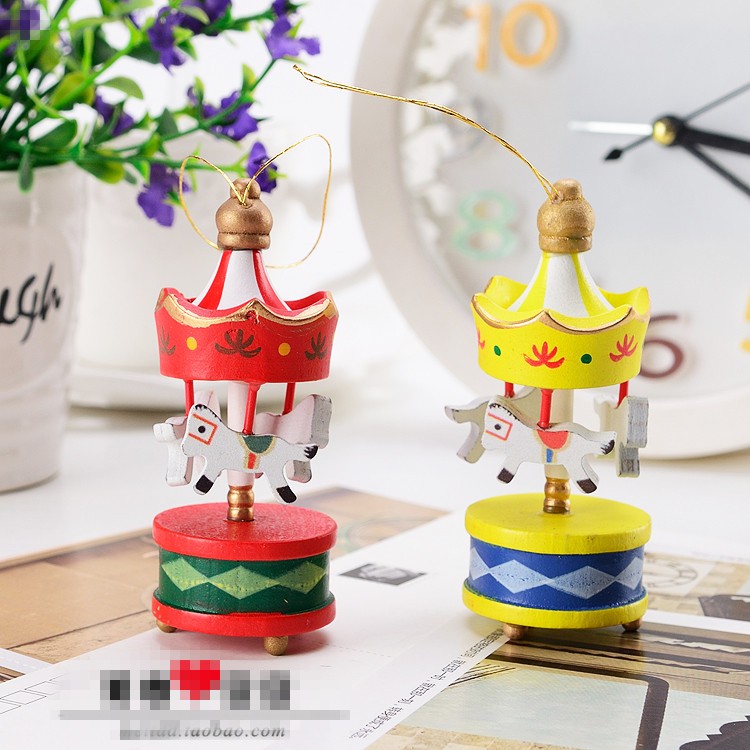 Mini Atlı Karınca Karışık Renkli 6lı Set Nostaljik El Yapımı Hediyelik Süs Eşya