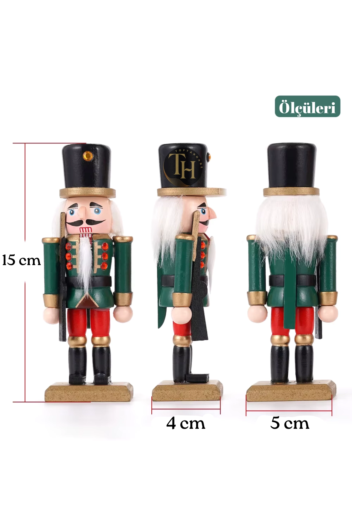 Kurşun Asker 3’lü Set Renkli Nostaljik El Yapımı Hediyelik Süs Eşya