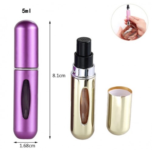 5 Ml Doldurulabilir Mini Parfüm Şişesi