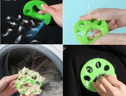 Tüy Toz Toplayıcı Pati Tasarımlı Yıkanabilir Furzapper