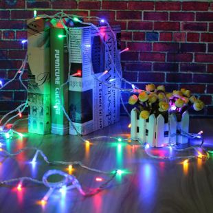 10 Metre 100 Ledli Fişli Led Işık RGB 