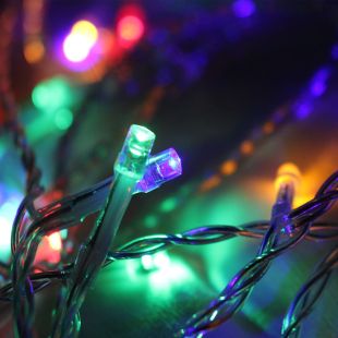 10 Metre 100 Ledli Fişli Led Işık RGB 