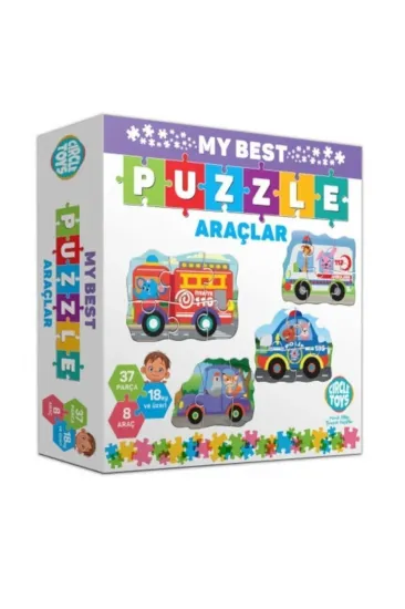 My Best Puzzle Araçlar Yapboz Seti