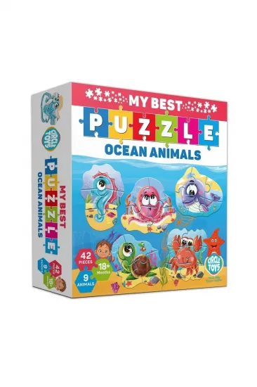 My Best Puzzle Deniz Canlıları Okyanus Yapboz Seti