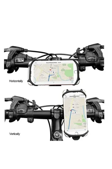 Bisiklet Telefon TutucuTüm Telefonlara Uyumlu