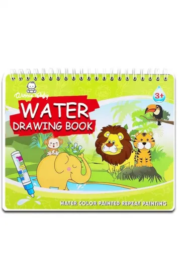 Sihirli Boyama Kitabı Hayvanlar Water Drawing