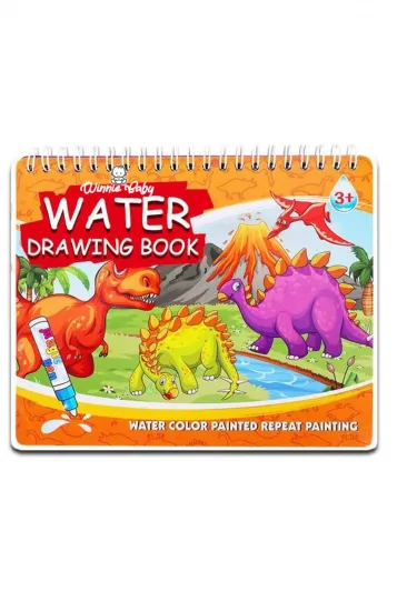 Sihirli Boyama Kitabı Dinazorlar Water Drawing