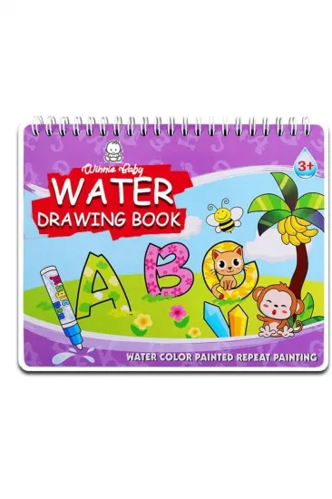 Sihirli Boyama Kitabı Alfabe Water Drawing