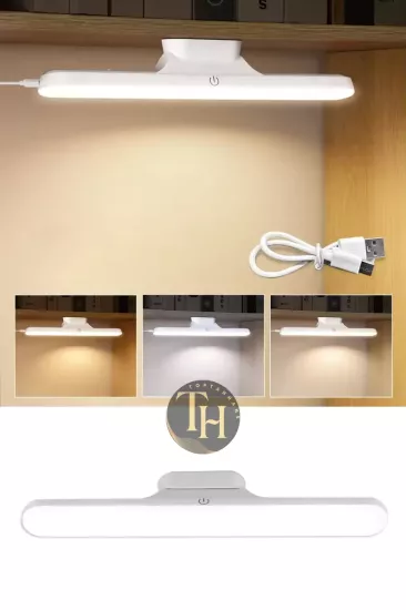 Kablosuz Mıknatıslı Şarjlı Led Işık 3 Farklı Renk