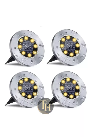 Güneş Enerjili Kazıklı Çim Zemin Bahçe Aydınlatma