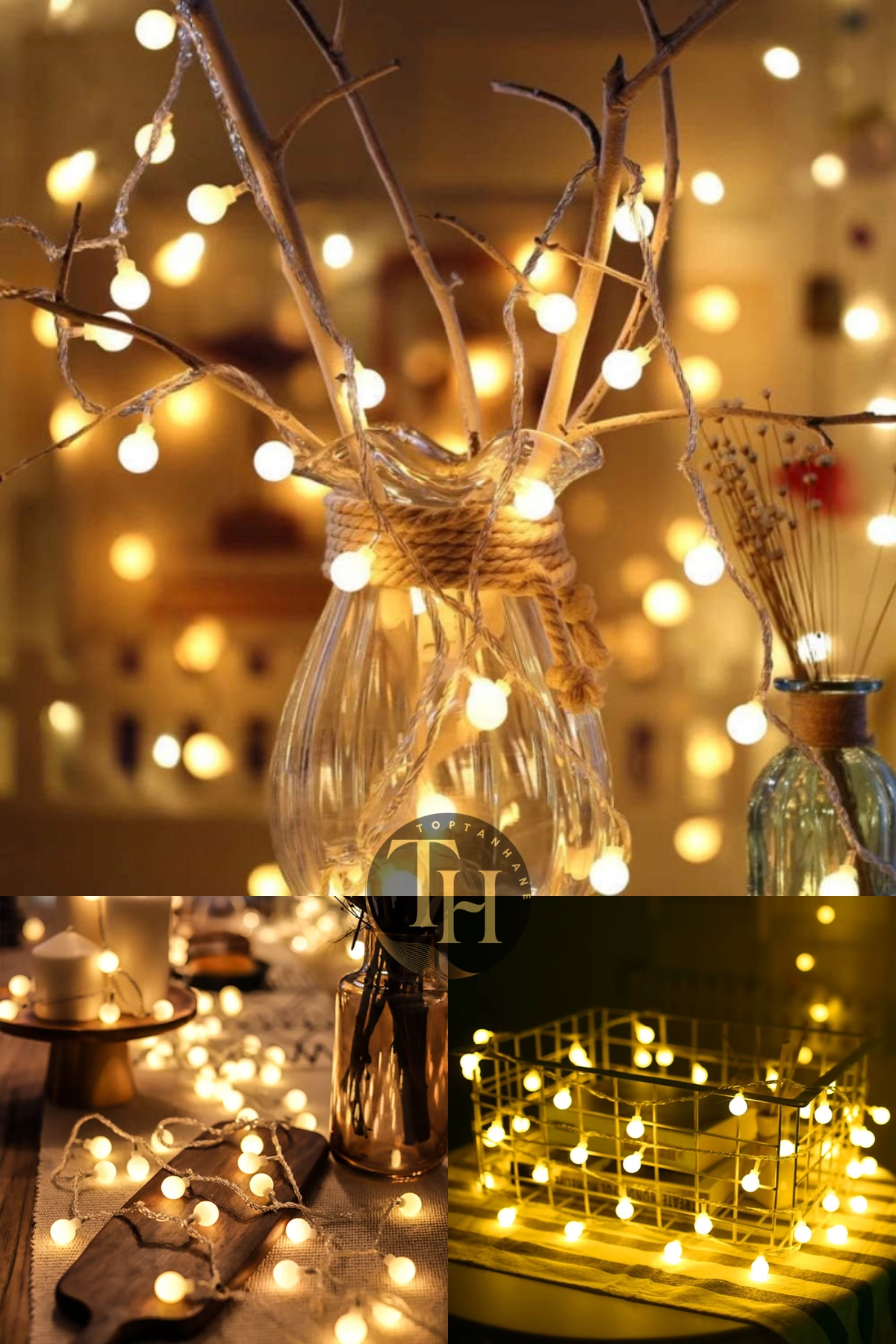 Mini Top Led, 3 Metre 20 Led Pilli Gün Işığı