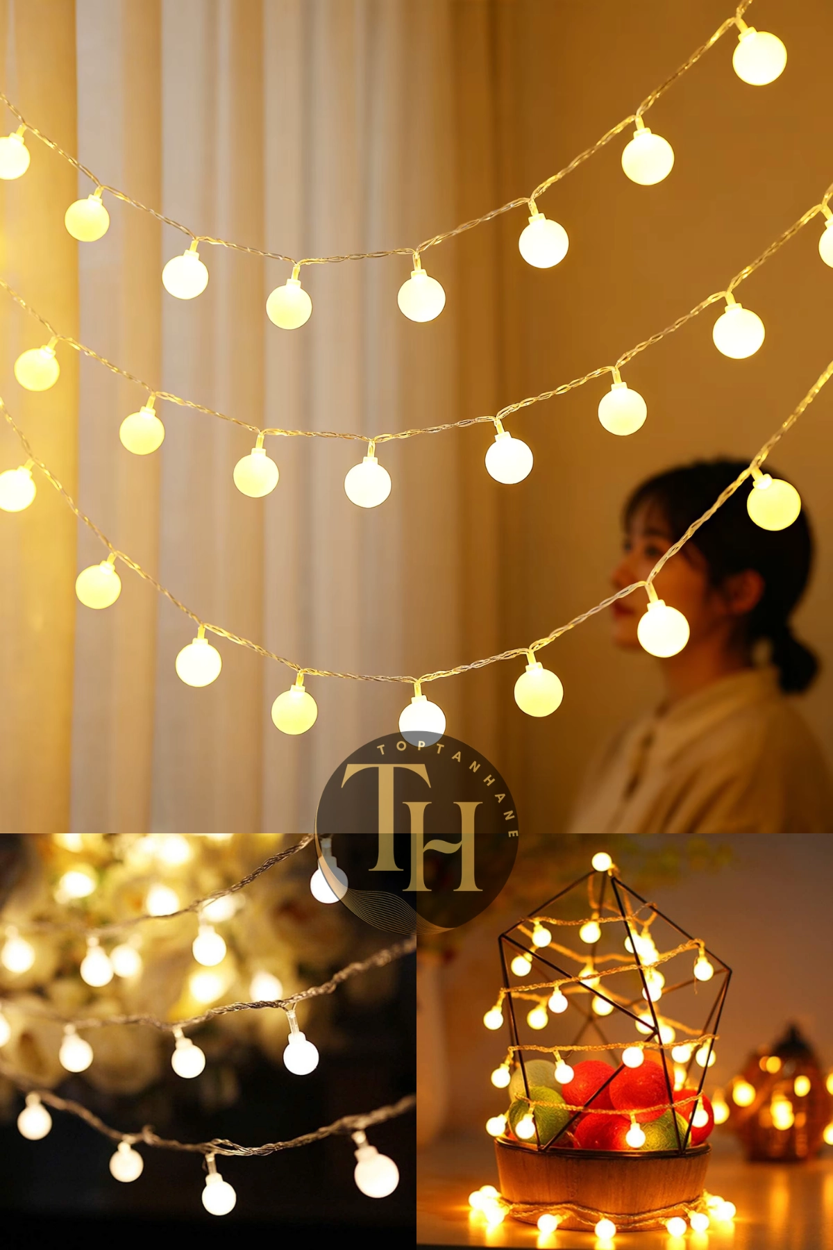 Mini Top Led, 3 Metre 20 Led Pilli Gün Işığı