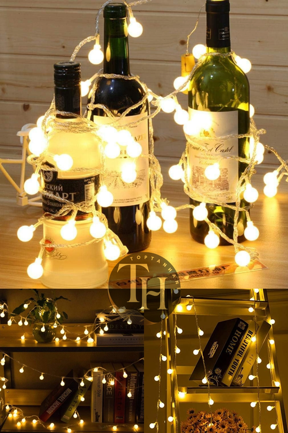 Mini Top Led, 3 Metre 20 Led Pilli Gün Işığı